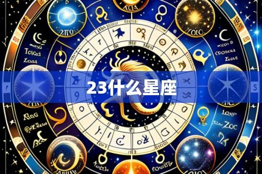 23什么星座