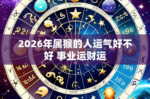 2026年属猴的人运气好不好 事业运财运