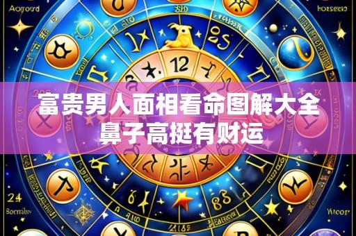 富贵男人面相看命图解大全 鼻子高挺有财运