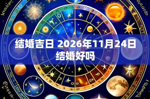 结婚吉日 2026年11月24日结婚好吗