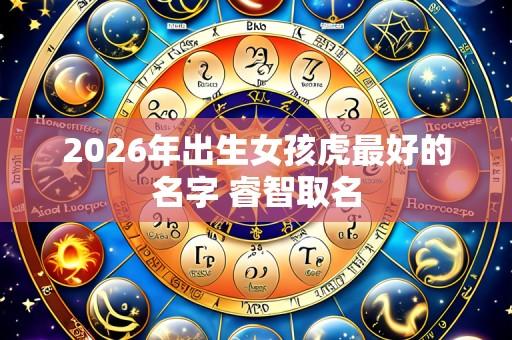 2026年出生女孩虎最好的名字 睿智取名