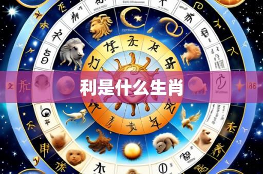 利是什么生肖