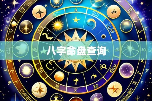 八字命盘查询