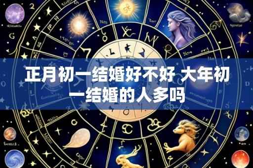 正月初一结婚好不好 大年初一结婚的人多吗