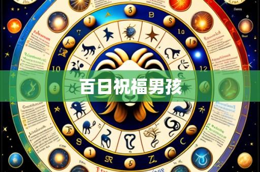 百日祝福男孩