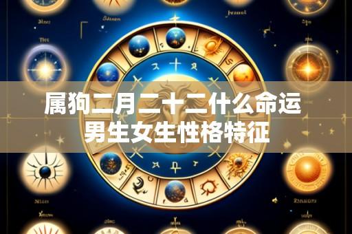 属狗二月二十二什么命运 男生女生性格特征