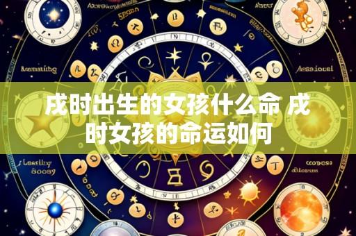 戌时出生的女孩什么命 戌时女孩的命运如何