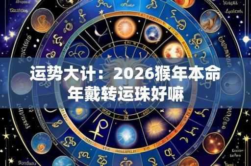 运势大计:2026猴年本命年戴转运珠好嘛