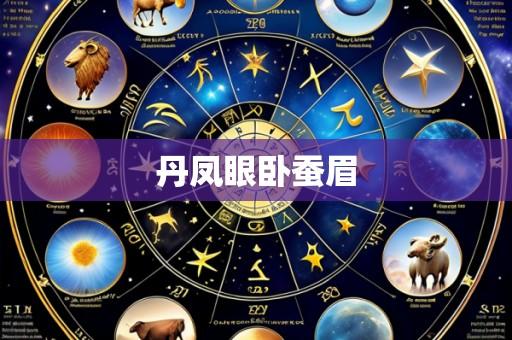 丹凤眼卧蚕眉