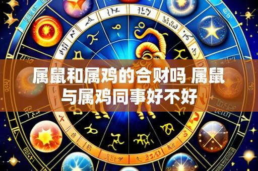 属鼠和属鸡的合财吗 属鼠与属鸡同事好不好