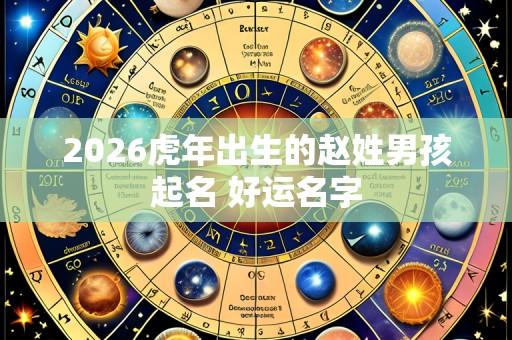 2026虎年出生的赵姓男孩起名 好运名字