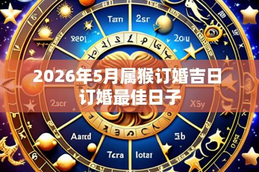 2026年5月属猴订婚吉日 订婚最佳日子