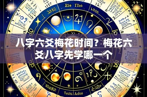 八字六爻梅花时间?梅花六爻八字先学哪一个