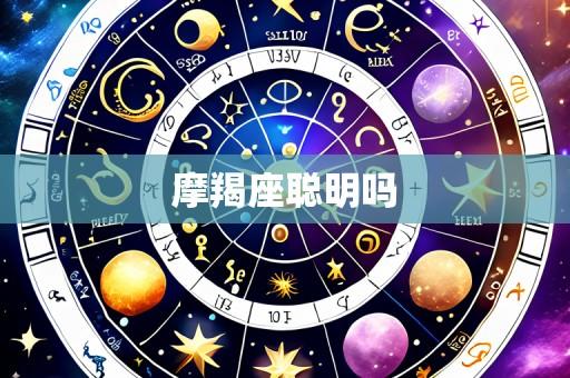 摩羯座聪明吗