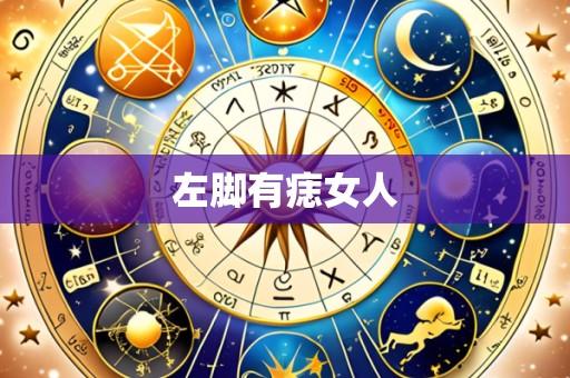 左脚有痣女人