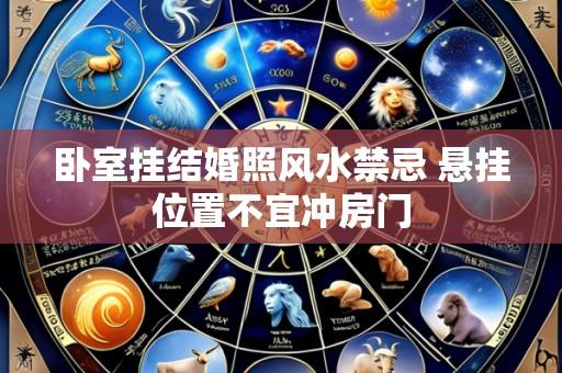 卧室挂结婚照风水禁忌 悬挂位置不宜冲房门
