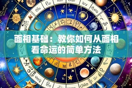 面相基础:教你如何从面相看命运的简单方法