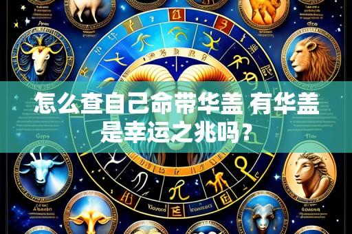 怎么查自己命带华盖 有华盖是幸运之兆吗?