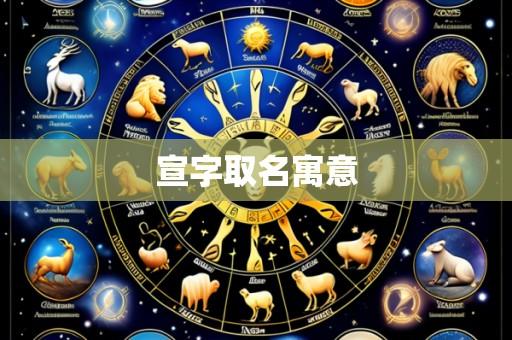 宣字取名寓意