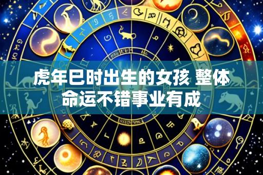 虎年巳时出生的女孩 整体命运不错事业有成