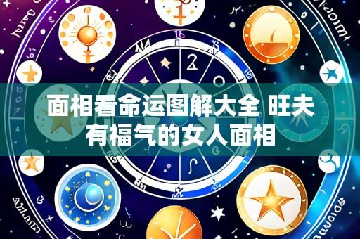 面相看命运图解大全 旺夫有福气的女人面相