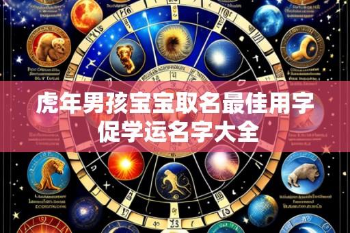虎年男孩宝宝取名最佳用字 促学运名字大全