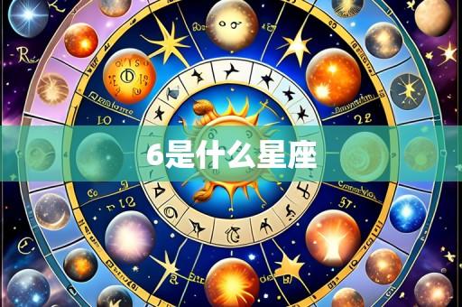 6是什么星座