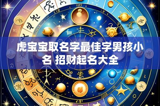 虎宝宝取名字最佳字男孩小名 招财起名大全