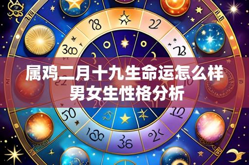 属鸡二月十九生命运怎么样 男女生性格分析