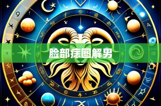 脸部痣图解男
