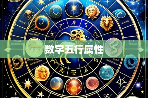 数字五行属性
