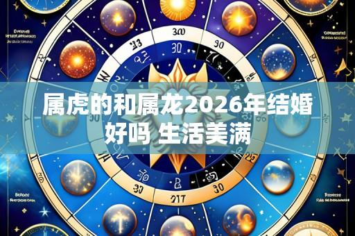 属虎的和属龙2026年结婚好吗 生活美满