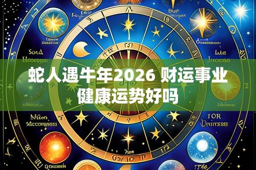 蛇人遇牛年2026 财运事业健康运势好吗