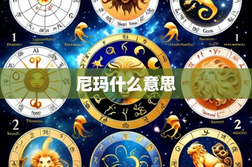 尼玛什么意思