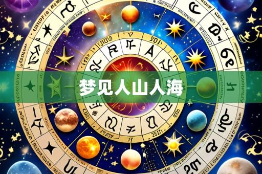 梦见人山人海