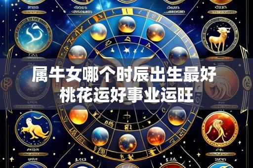 属牛女哪个时辰出生最好 桃花运好事业运旺