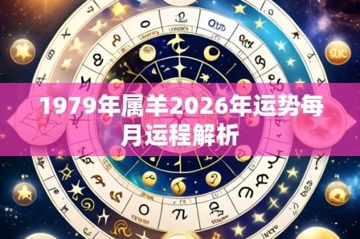 1979年属羊2026年运势每月运程解析