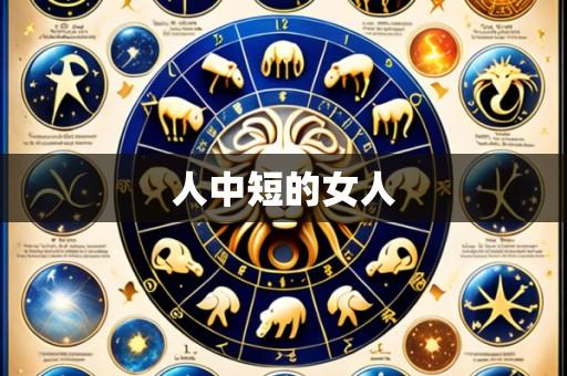 人中短的女人