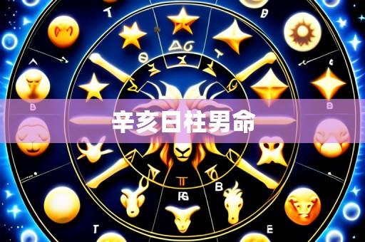 辛亥日柱男命