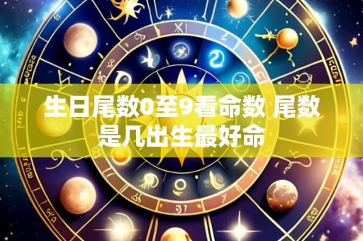 生日尾数0至9看命数 尾数是几出生最好命