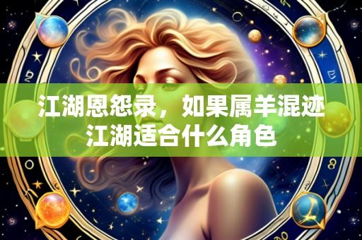 江湖恩怨录,如果属羊混迹江湖适合什么角色