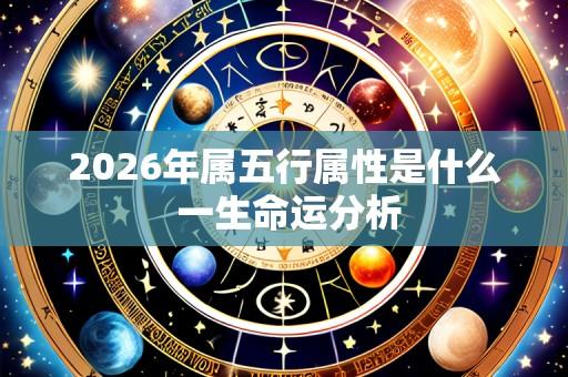 2026年属五行属性是什么 一生命运分析