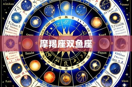 摩羯座双鱼座