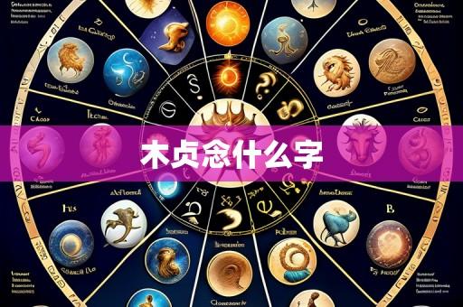 木贞念什么字
