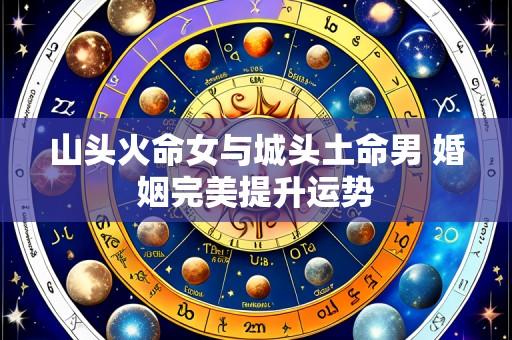 山头火命女与城头土命男 婚姻完美提升运势