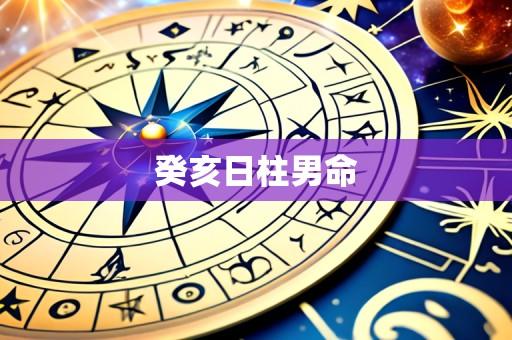 癸亥日柱男命