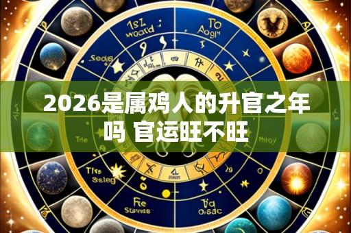 2026是属鸡人的升官之年吗 官运旺不旺