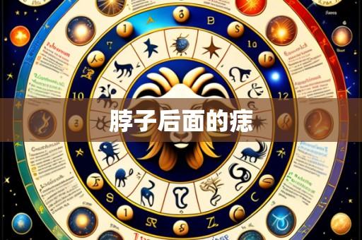脖子后面的痣