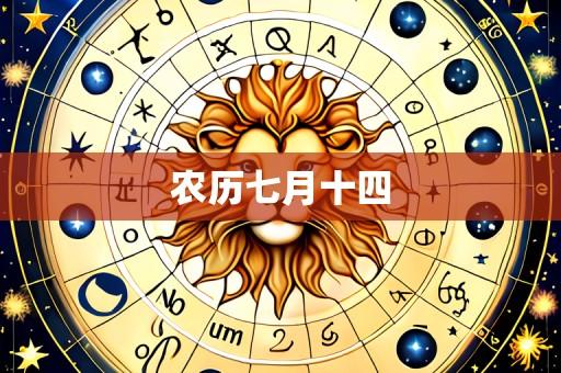 农历七月十四