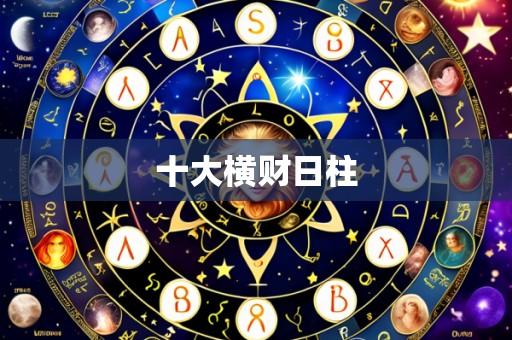 十大横财日柱